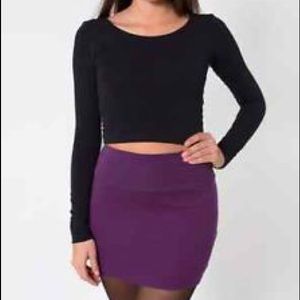 AA Interlock Mini Skirt