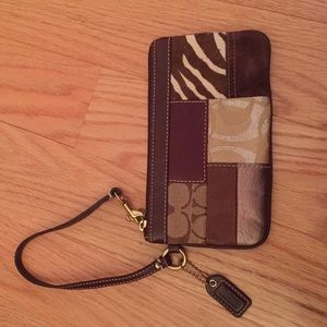 Coach Wristlet