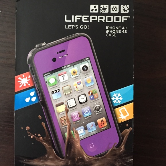 LifeProof Other - Purple Lifeproof Case for iPhone 4/4S