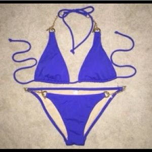VS blue bikini
