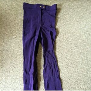 Purple Riding Pants