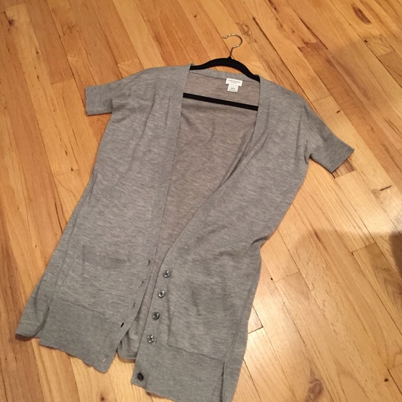 Club Monaco cashmere long cardigan