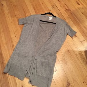 Club Monaco cashmere long cardigan