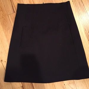 Zara A-line skirt with pockets.