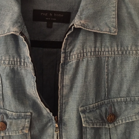 Rag and Bone denim romper