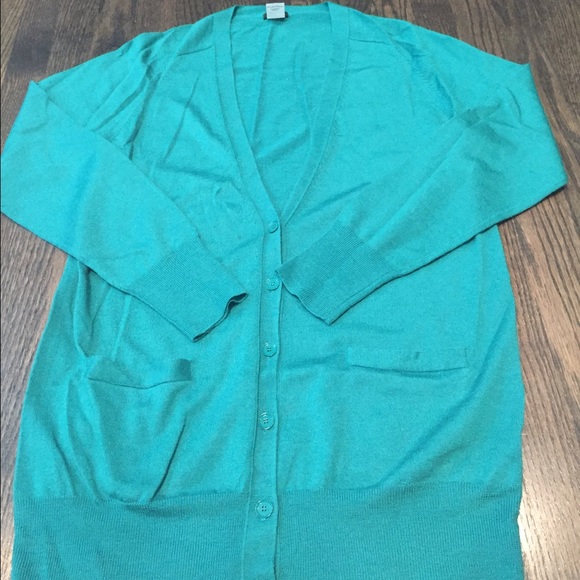 J. Crew green wool sweater