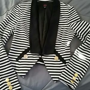 Stripped blazer