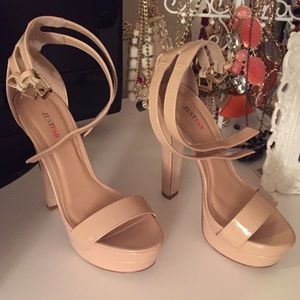 Just fab chunky heel