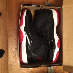 Jordan bred 11's size 15 but fit a 13