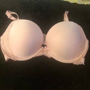 VS Dream Angels Push Up Bra in Nude 32DD