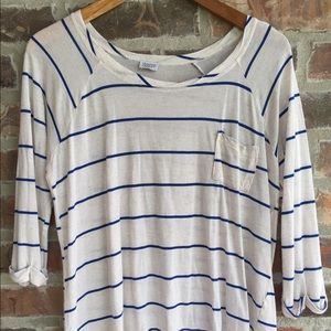 Striped Long Sleeve Top