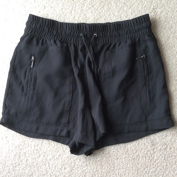 Pants - Black flowy shorts