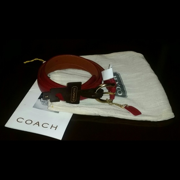 Red Coach Belt Large
