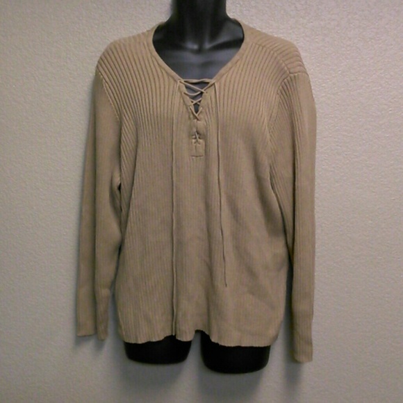 VENEZIA JEANS BROWN SWEATER SIZE 26/28