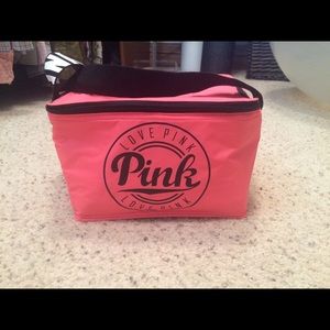 VS Pink mini cooler