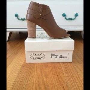 Steve Madden "Now" Open Toe Boot