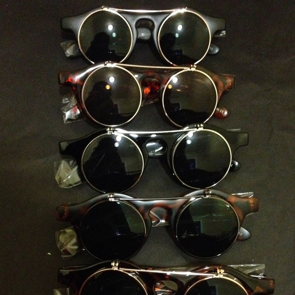 90s😎 Retro Open-Flip Sunglasses✨ - Picture 4 of 5