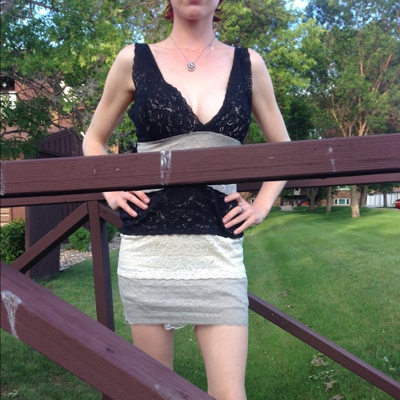 Cute lace dress!
