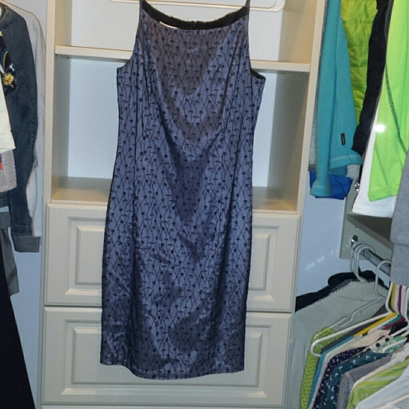 Beaded evening dress