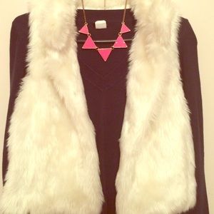 J.Crew Navy V-Neck Cotton Sweater