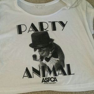 ""Party Animal" crop top