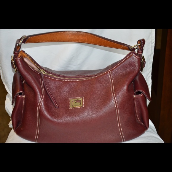 Dooney & Bourke pebble leather bag & wallet.
