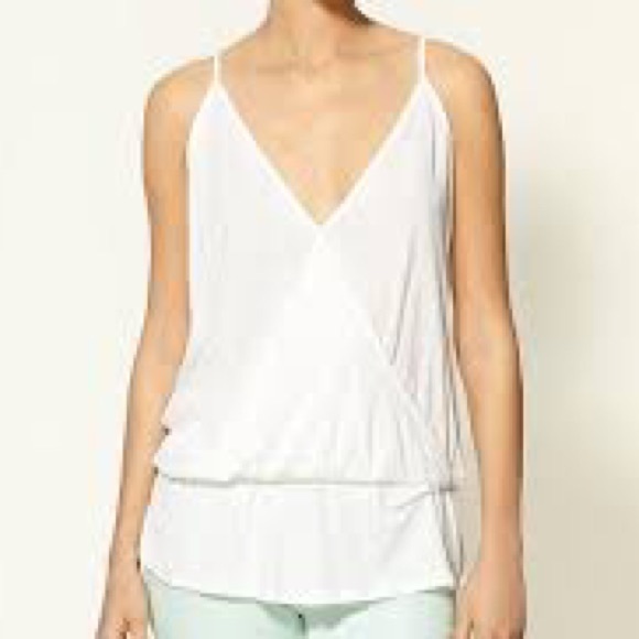 White tank top