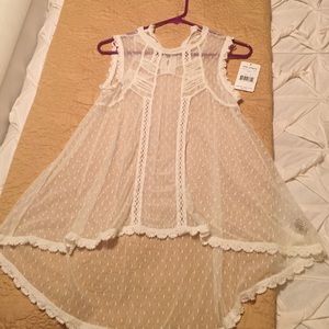 Free People lace tank