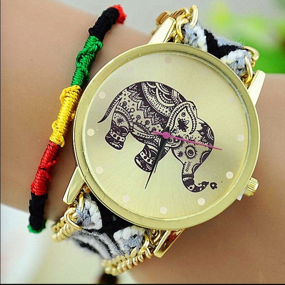 Accessories - 3FOR$20👑elephant friendship bracelet watch