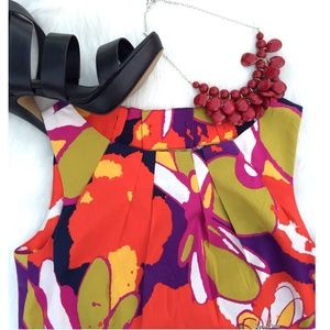 TRINA TURK MULTICOLOR BLOUSE**price drop**