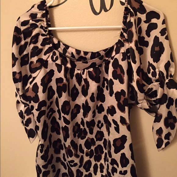 Leopard Blouse - Picture 2 of 3