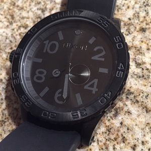 Nixon 51-30 Black on Black Swiss Movement Watch