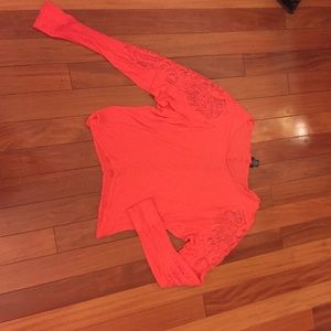 Pink long sleeve shirt