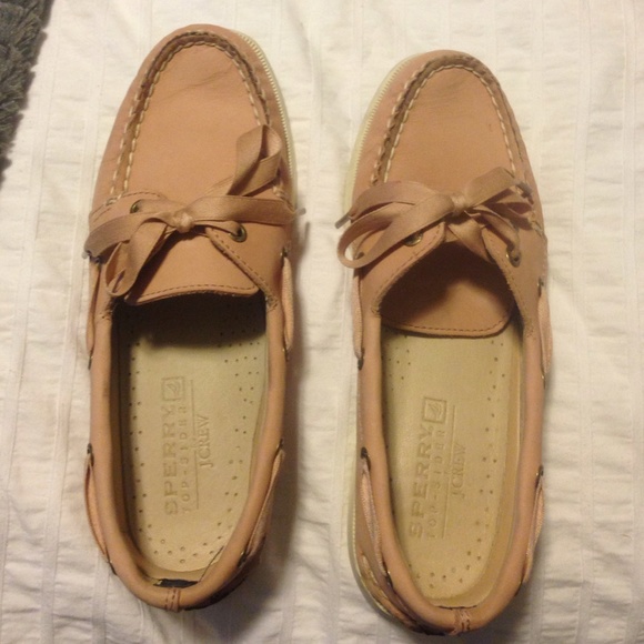 Size 6 limited edition j crew sperry