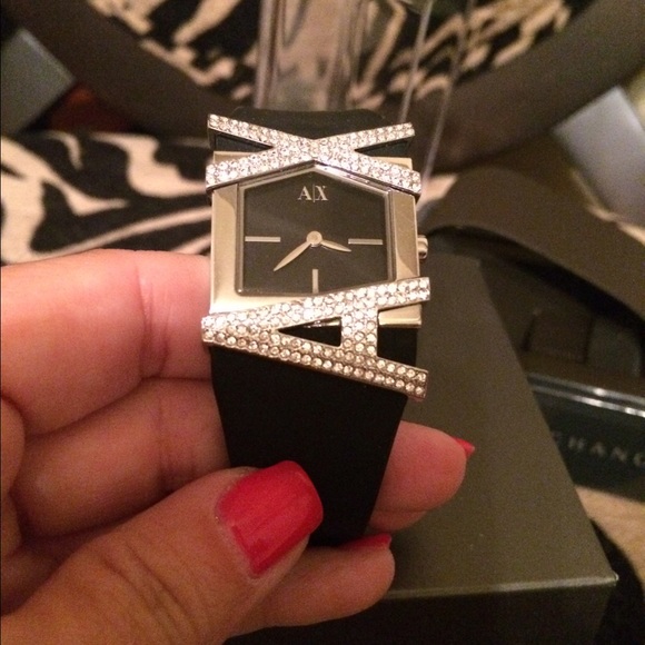 AX Glitz Logo watch