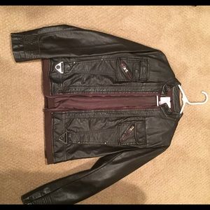 Leather jacket