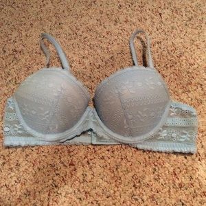 38B Light Blue Lace Bra