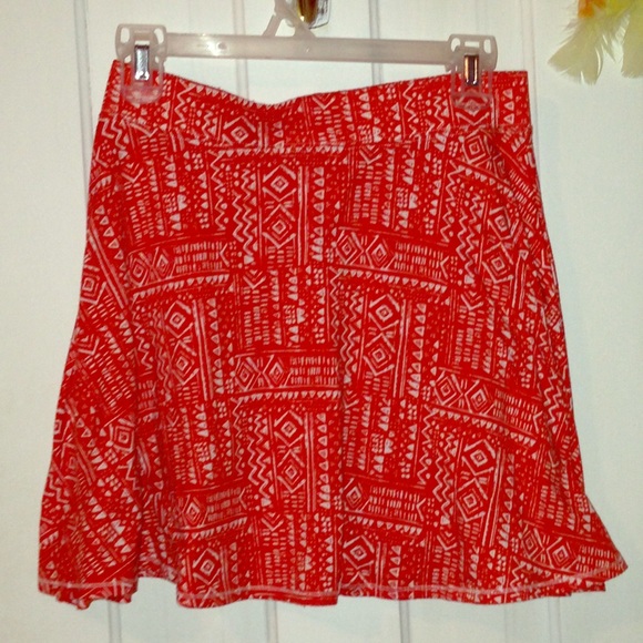 Tribal skater skirt