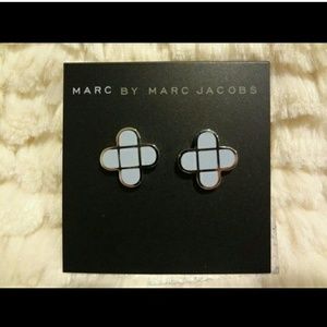 Marc by Marc Jacobs Blue Quartz stud earrings