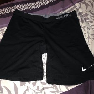 Black Nike Compression Shorts