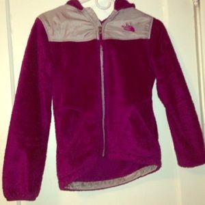 Magenta & Grey North Face