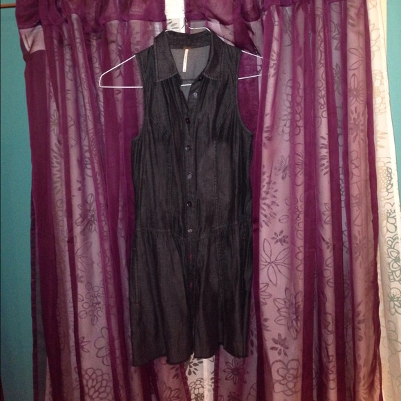 Free people button up dress