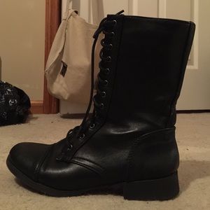 Black Combat Boots