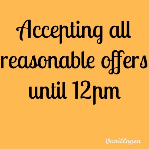 Reasonable Offers - Picture 1 of 1