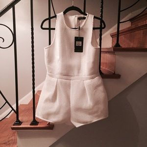 NWT - Missguided Fishnet Romper