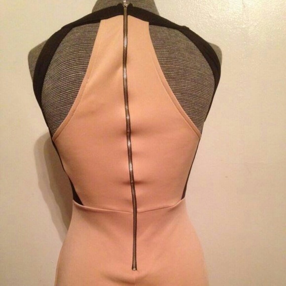 Black and Beige Dress - Picture 2 of 2