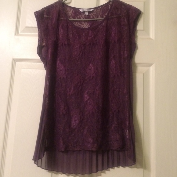 💙lace front shirt💙