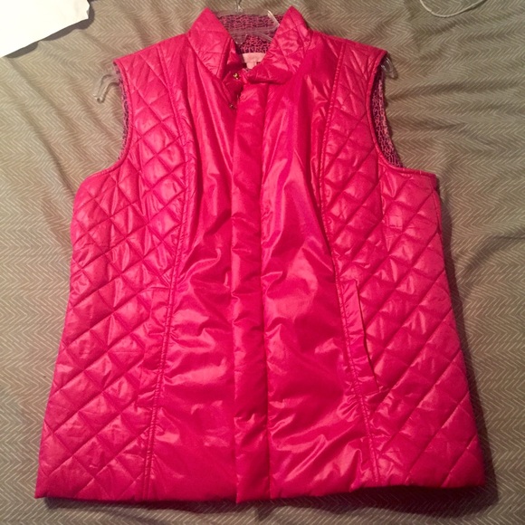 Lilly Pulitzer lightweight puffy vest