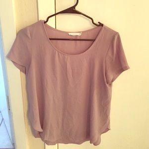 Taupe colored top