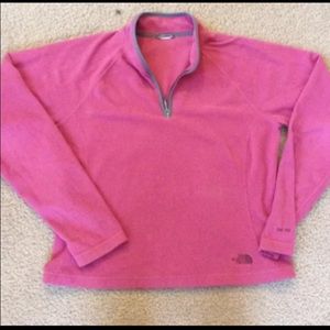 Pink North Face